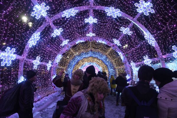 مسکو در زمان کریسمس - اسپوتنیک ایران  