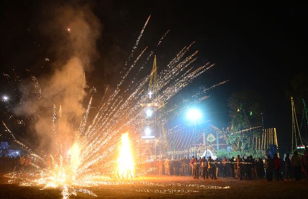 جشن میلاد مسیح در هند - اسپوتنیک ایران  