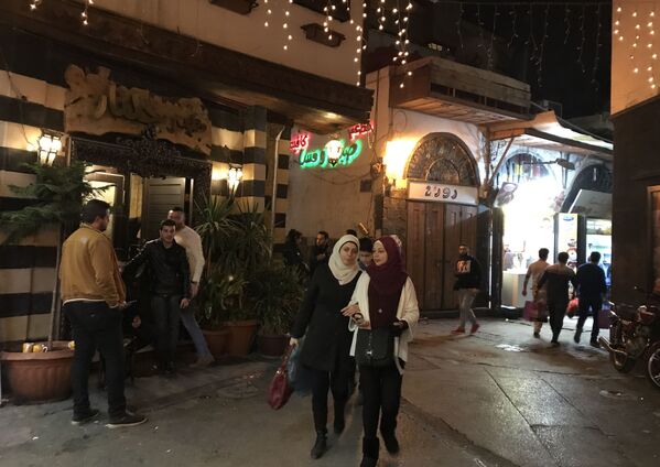 جشن کریسمس در شهر دمشق - اسپوتنیک ایران  