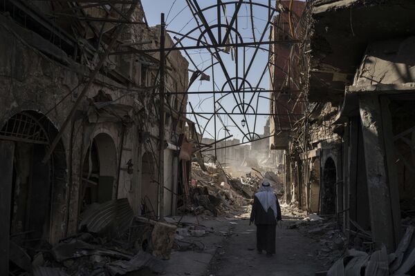 شهر تخریب شده موصل - اسپوتنیک ایران  