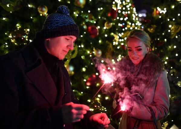 جشن سال نو در مسکو - اسپوتنیک ایران  