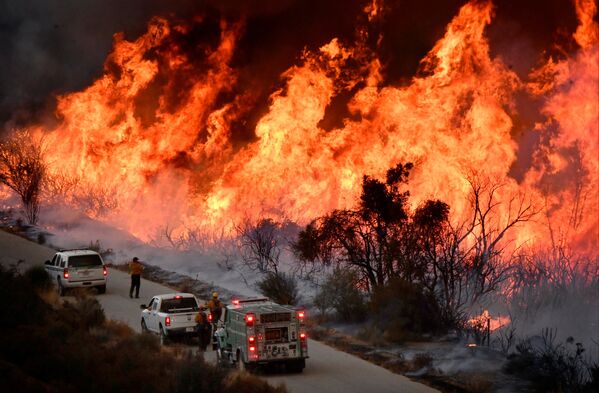 آتش سوزی در کالیفورنیا - اسپوتنیک ایران  