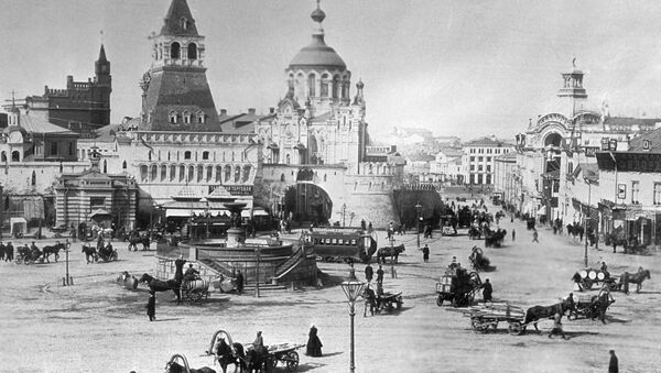 میدان لوبیانسکی در مسکو ۱۸۹۹ - اسپوتنیک ایران  
