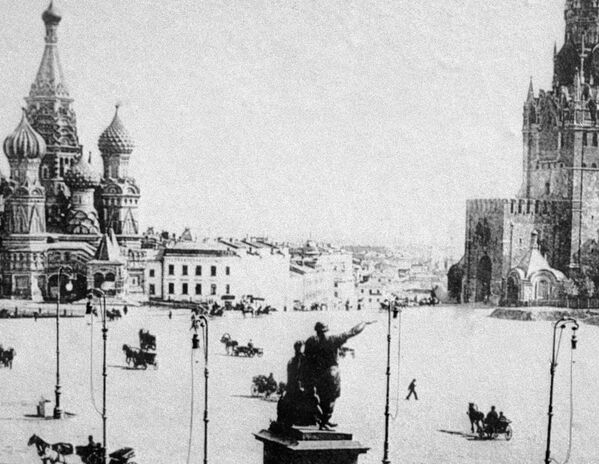 میدان سرخ در مسکو ۱۸۹۶ - اسپوتنیک ایران  