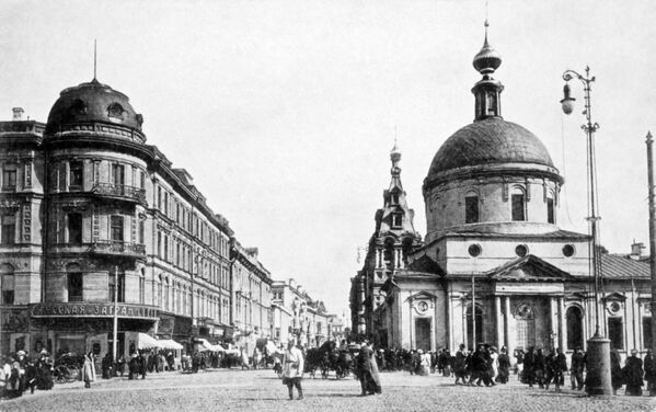 خیابان تورسکی در مسکو ۱۹۱۴ - اسپوتنیک ایران  