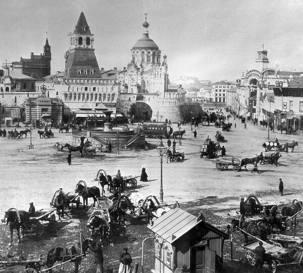 میدان لوبیانسکی در مسکو ۱۸۹۹ - اسپوتنیک ایران  