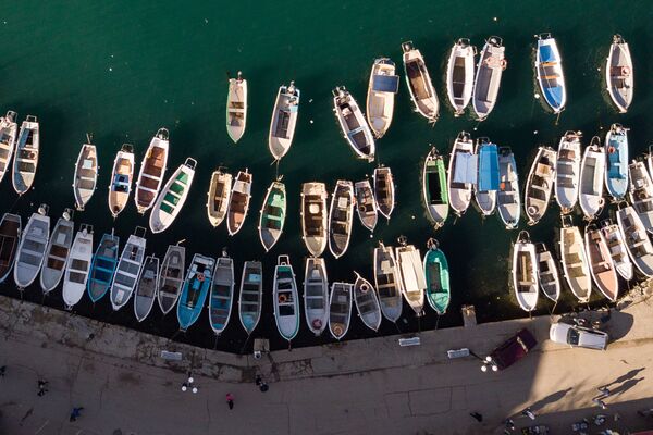 قایق ها در اسکله بالاکلاوا در کریمه - اسپوتنیک ایران  