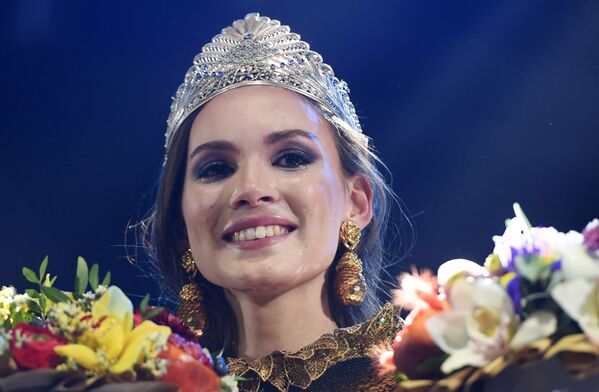 برنده کنکور زیبایی ملکه تاتارستان-2018 در شهر قازان - اسپوتنیک ایران  