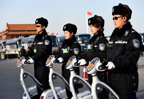 زنان پلیس در پکن - اسپوتنیک ایران  