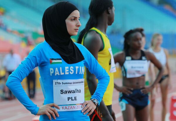 ورزشکار فلسطینی - اسپوتنیک ایران  