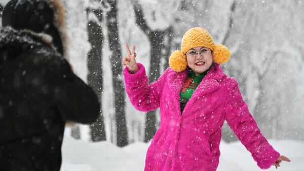 عکس در برف - اسپوتنیک ایران  