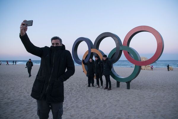 حلقه های المپیکی در کره جنوبی - اسپوتنیک ایران  