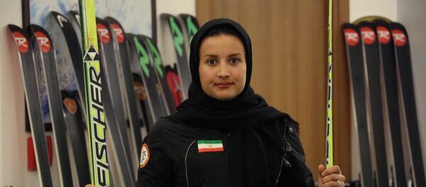 سمانه بیرامی نماینده ایران در بازیهای المپیک زمستانی 2018 - اسپوتنیک ایران  