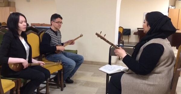 طنین سه تار ایرانی در کلاسهای درس کنسرواتوار مسکو طنین سه تار ایرانی در کلاسهای درس کنسرواتوار مسکو - اسپوتنیک ایران