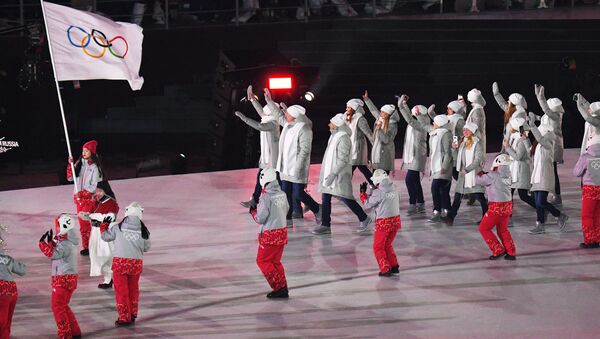 ورزشکاران روسیه در بازی های المپیک 2018 پیونگ چانگ - اسپوتنیک ایران  