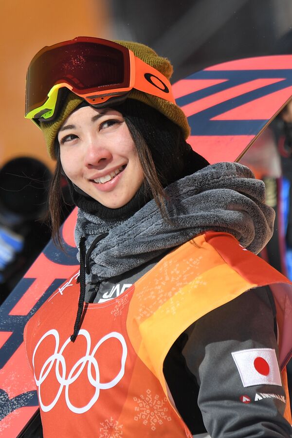 ورزشکار اسنوبورد ژاپنی در 23-مین بازی های المپیک زمستانی در کره جنوبی - اسپوتنیک ایران  