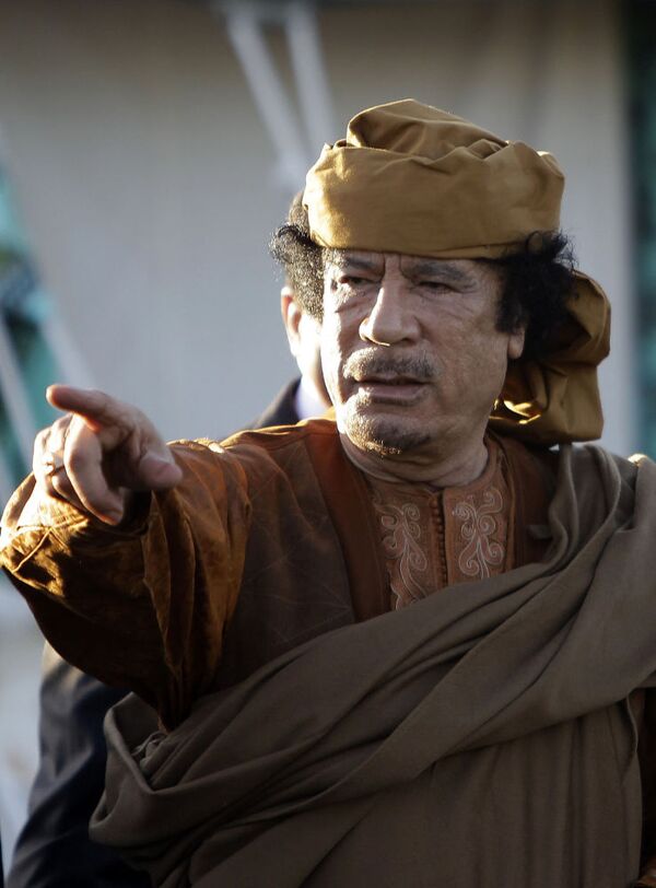 معمر قذافی، رهبر سابق لیبی - اسپوتنیک ایران  