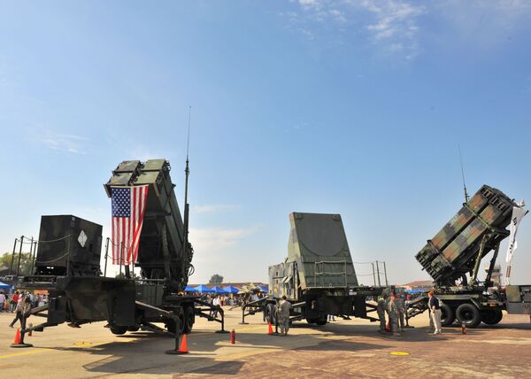 A US Army's Patriot Surface-to Air missile system A US Army's Patriot Surface-to Air missile system - اسپوتنیک ایران