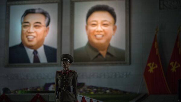 برگزاری روز تولد کیم جونگ ایل، رهبر سابق در کره شمالی - اسپوتنیک ایران  