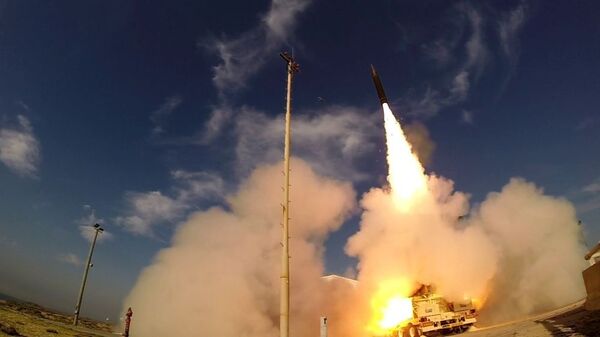 آزمایش پدافند ضد موشکی اسرائیل و آمریکا - اسپوتنیک ایران  