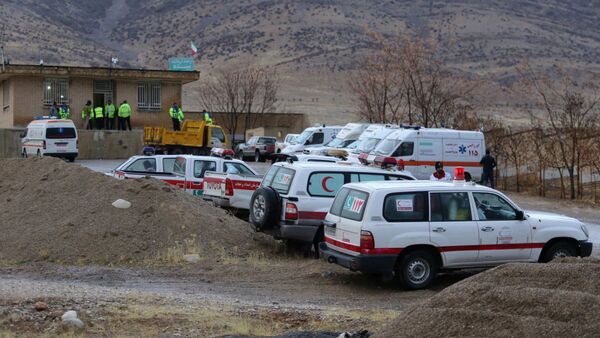 ماشین های اورژانس در شهر سمیرم - اسپوتنیک ایران  