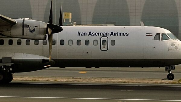 هواپیمای (ای.تی. آر-72 ) شرکت هواپیمایی « آسمان» ایران - اسپوتنیک ایران  