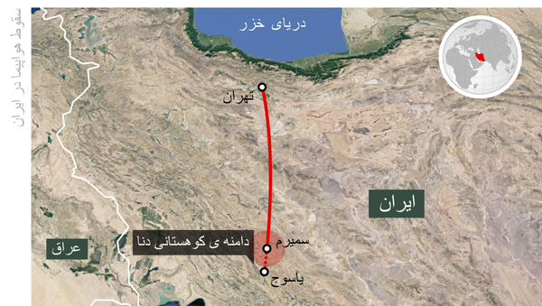 سقوط هواپیما در ایران - اسپوتنیک ایران  