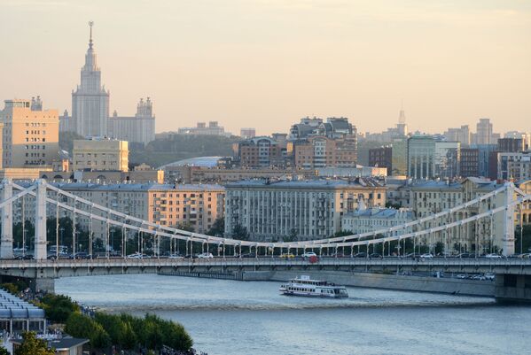 پل کریمسکی بر روی رودخانه مسکو - اسپوتنیک ایران  