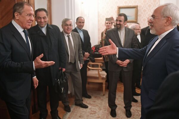 دیدار وزرای امور خارجه روسیه و ایران در مسکو - اسپوتنیک ایران  