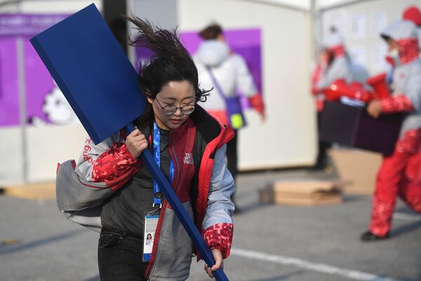 داوطلب در  المپیک زمستانی پیونگ چانگ کره جنوبی - اسپوتنیک ایران  