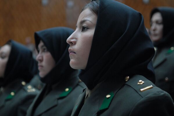 فارغ التحصیلی زنان نظامی در افغانستان - اسپوتنیک ایران  