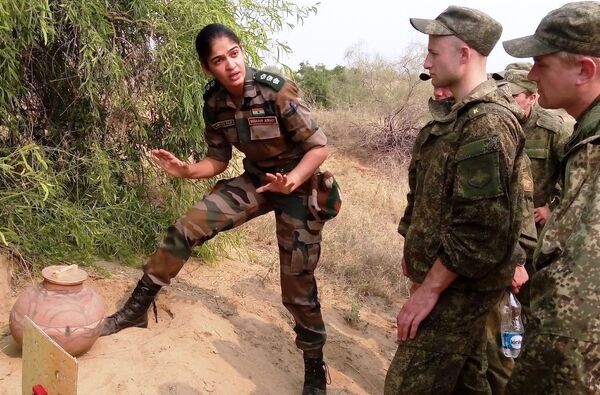 زن افسر در ارتش هند - اسپوتنیک ایران  