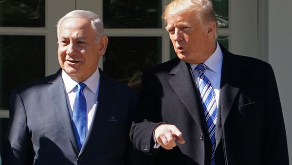  توافق ترامپ و نتانياهو بر موضوع بخش فلسطینی میراث شاهزاده ابو دبی  - اسپوتنیک ایران  