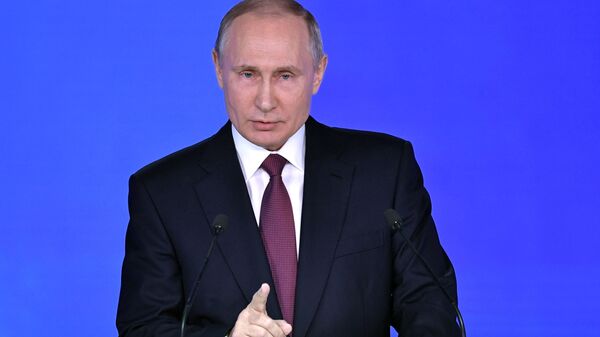 پوتین:گنجاندن روسیه، ایران و کره شمالی در یک فهرست تحریمی نشانه ضعف امریکاست - اسپوتنیک ایران  