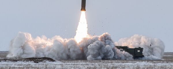 انتشار تصاویری از شلیک موشک اسکندر در روسیه + ویدئو - اسپوتنیک ایران  