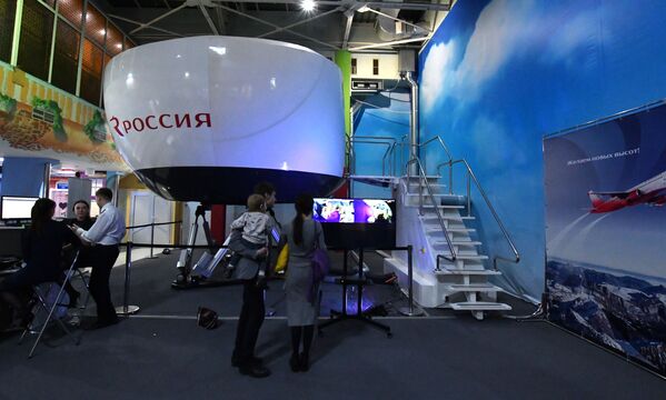 شبیه ساز «بوئینگ-737»  شرکت هواپیمایی «دریم آئرو»در کراسنودار - اسپوتنیک ایران  