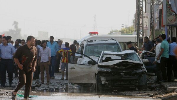 انفجار خودروی بمب گذاری شده در شهر طوزخورماتو عراق - اسپوتنیک ایران  