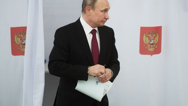 شمارش اولیه آرا در انتخابات ریاست جمهوری روسیه: از مجموعه 21.33 درصد رای شمارش شده، پوتین با 71.97 رای در صدر است - اسپوتنیک ایران  