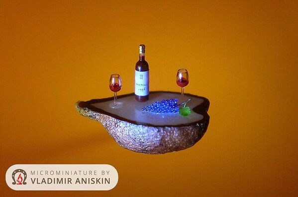 هنر ساخت اشياء مینیمال توسط هنرمند روس ولادیمیر انیسکین - اسپوتنیک ایران  