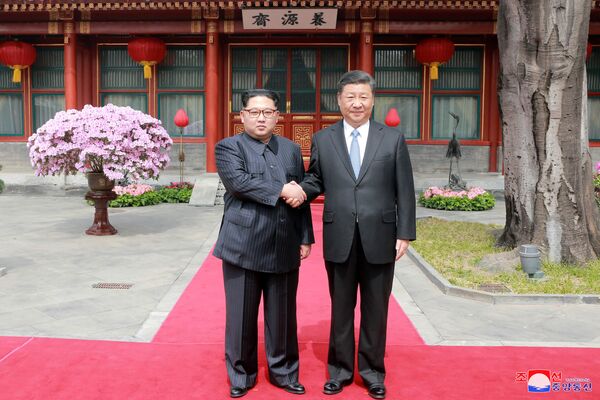 دیدار رهبران کره شمالی و چین - اسپوتنیک ایران  