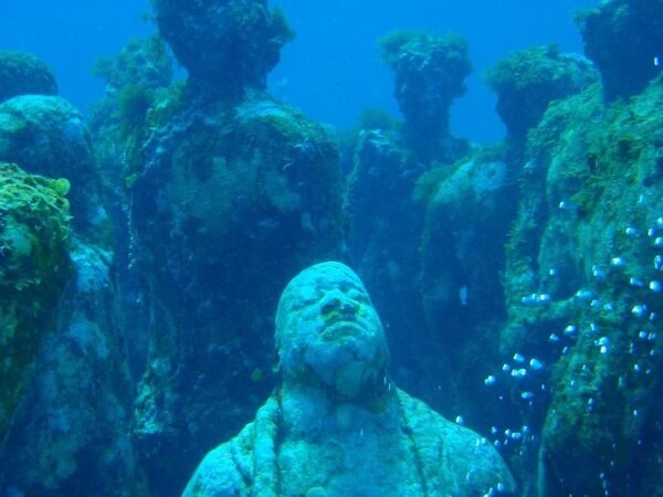 مجسمهMusa در پارک ملی دریایی کانکونا در مکزیک - اسپوتنیک ایران  
