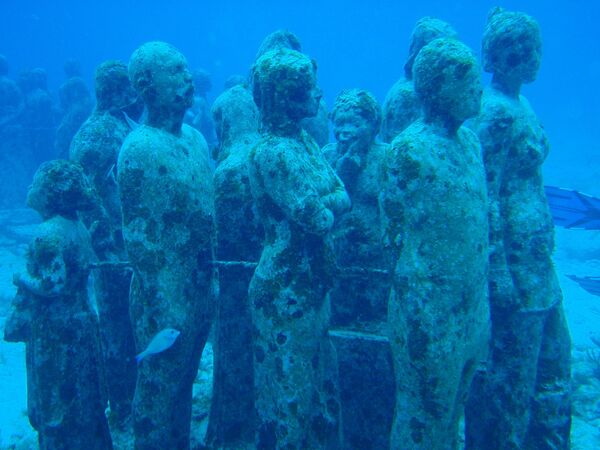 مجسمه جیسون تیلور در پارک ملی دریایی کانکونا در مکزیک - اسپوتنیک ایران  