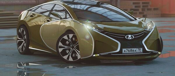 نمایش خودروی سوپراسپرت Lada Questaطراح روس - اسپوتنیک ایران  