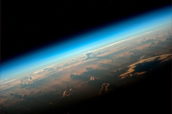 منظره  زمین از ایستگاه بین المللی فضایی توسط فضانورد روس آلگ آرتیومیوف - اسپوتنیک ایران  