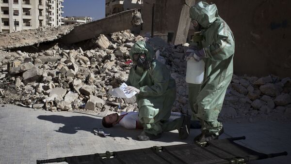 کارشناسان سازمان ممنوعیت سلاح های شیمیایی در سوریه - اسپوتنیک ایران  