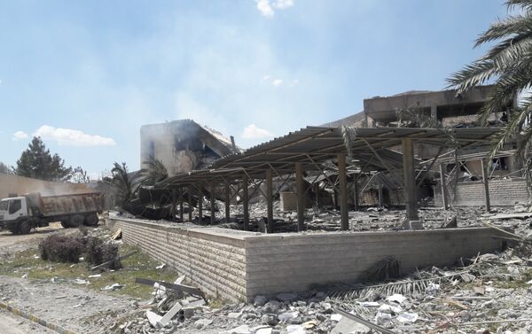 ویرانه های سوریه پس از حملات موشکی آمریکا + عکس - اسپوتنیک ایران  