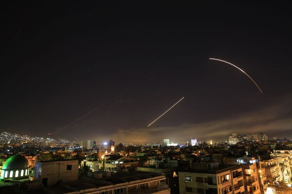 حملات شبانه 14 آوریل آمریکا به سوریه - اسپوتنیک ایران  