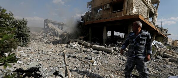 اهداف واقعی حمله ی موشکی آمریکا در سوریه مشخص شد اهداف واقعی حمله ی موشکی آمریکا در سوریه مشخص شد - اسپوتنیک ایران