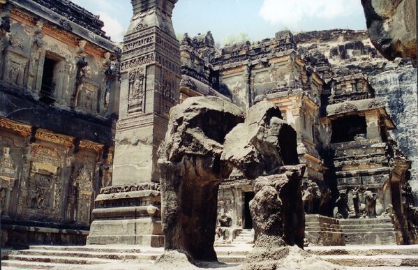 معبد صخره ای هند از جمله میراث کم آشنای یونسکو - اسپوتنیک ایران  