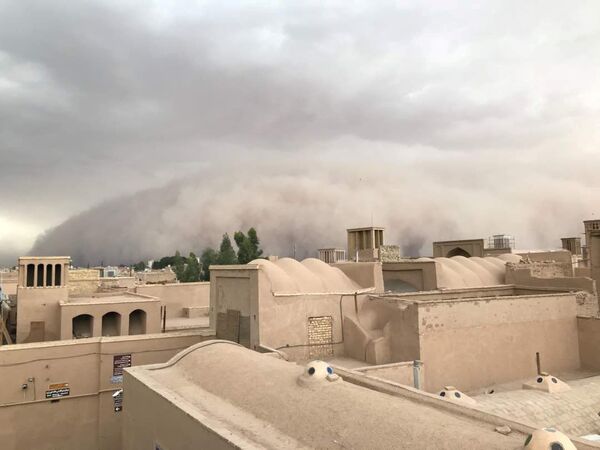 طوفان شن در یزد - اسپوتنیک ایران  